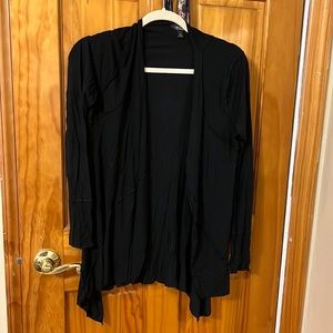 Women Black Cardigan Size Medium